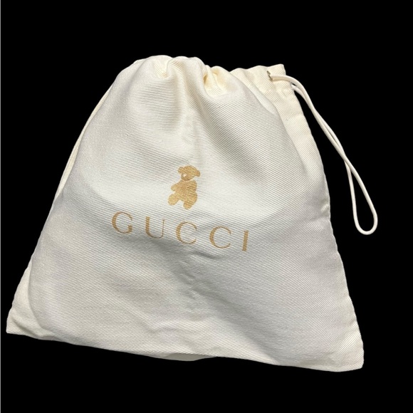 GUCCI ACE LEATHER NAVY BLUE SNEAKER TODDLER SIZE 23 (US SZ 7) UNISEX w POUCH - Picture 11 of 15